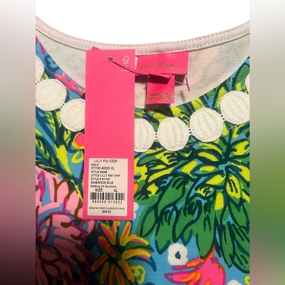 Lilly Pulitzer Girl's Lilly Knit Shift Dress - Picture 6 of 10